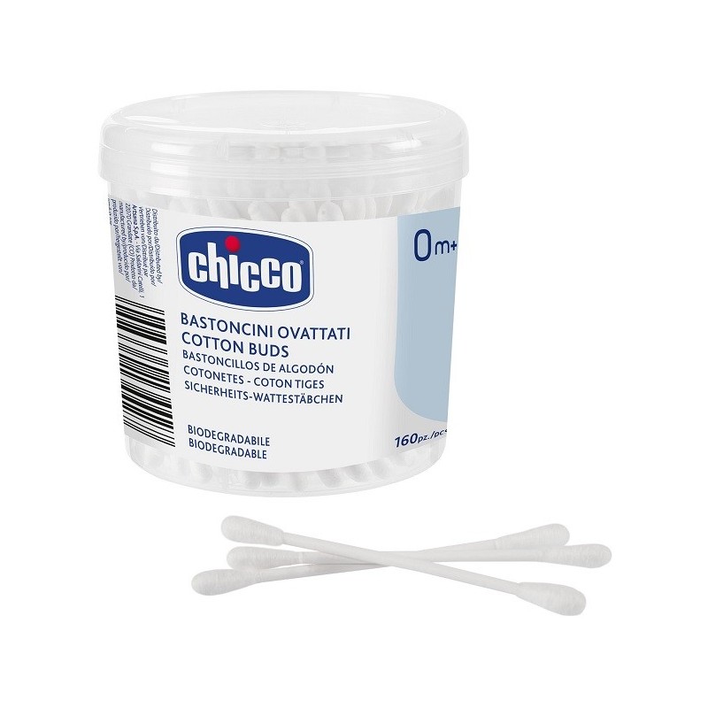 CHICCO BASTONCINI COTONATI 160 PEZZI