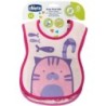 CHICCO BAVAGLINE 6M+ ROSA 2 PEZZI