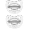 CHICCO GOMMOTTO SILICONE CRYSTAL 16-36 MESI 2 PEZZI