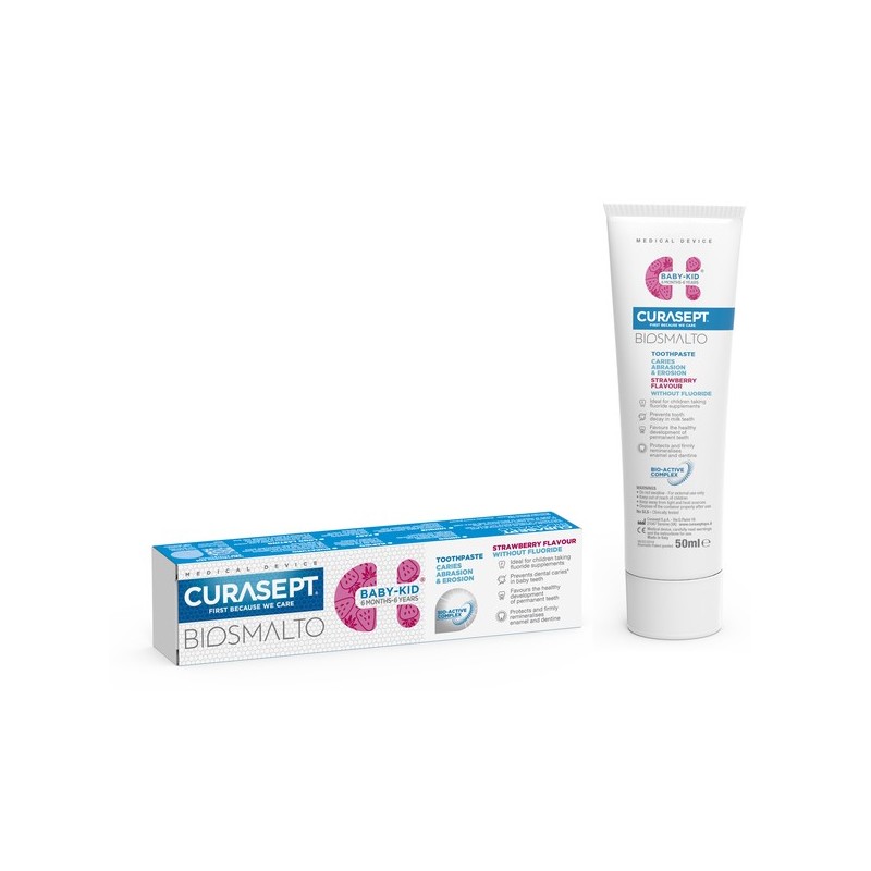 CURASEPT BIOSMALTO BABY KID SENZA FLUORO 50 ML