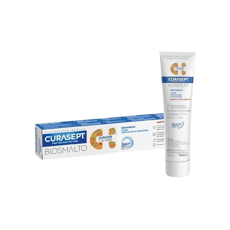 CURASEPT BIOSMALTO DENTIFRICIO JUNIOR 75 ML