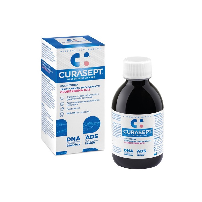 CURASEPT COLLUTORIO 0,12 ADS + DNA 200 ML