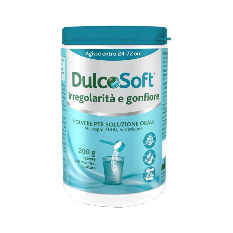 DULCOSOFT IRREGOLARITA' E GONFIORE POLVERE SOLUBILE 200 G
