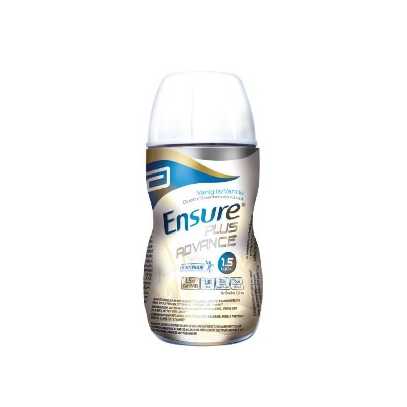 ENSURE PLUS ADVANCE VANIGLIA 4 BOTTIGLIE DA 220 ML