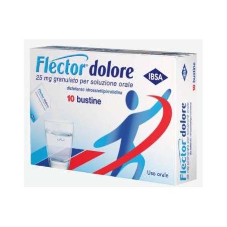 FLECTOR DOLORE*GRAT 10BUST25MG