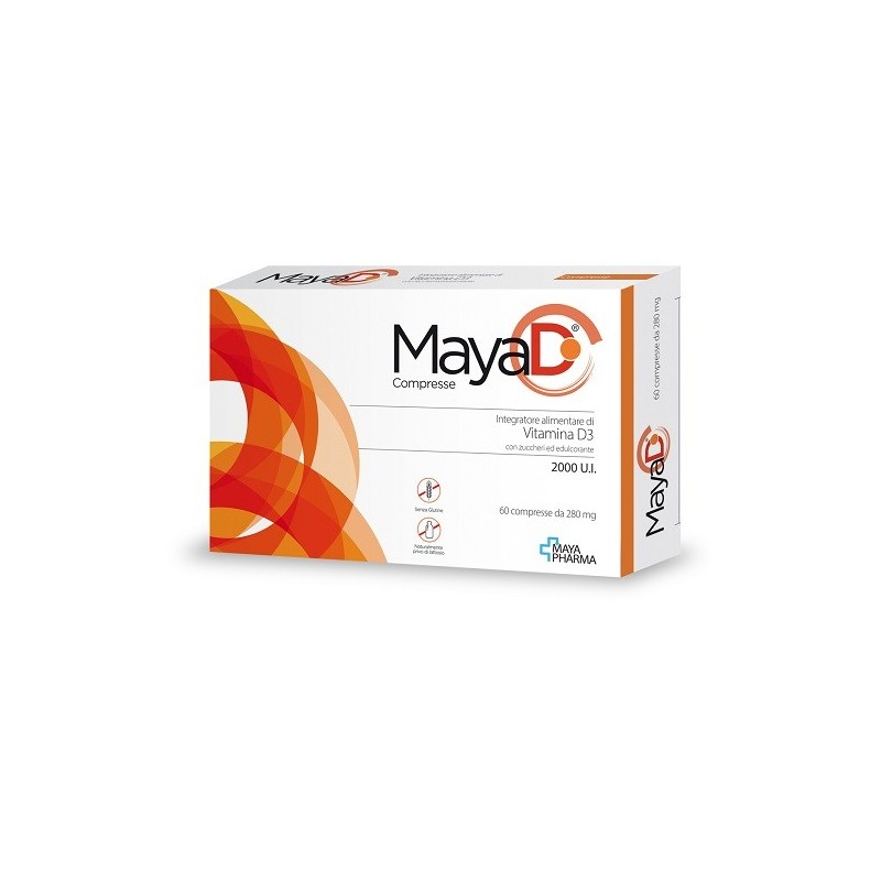 MAYA D 60 COMPRESSE MASTICABILI DA 280 MG