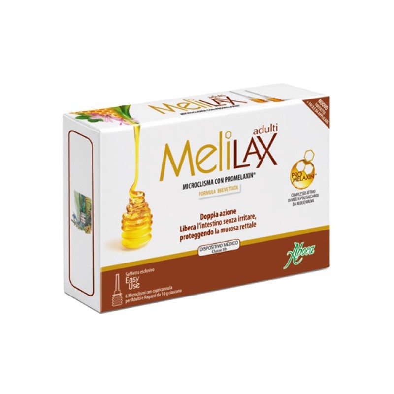 MELILAX ADULTI MICROCLISMI 6 PEZZI 10 G