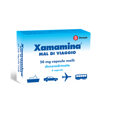XAMAMINA MAL DI VIAG*6CPS 50MG