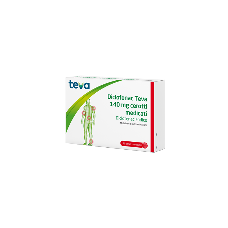 DICLOFENAC TE*10CER MED 140MG