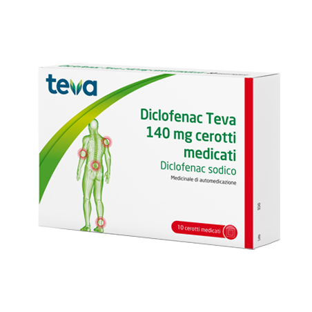 DICLOFENAC TE*10CER MED 140MG