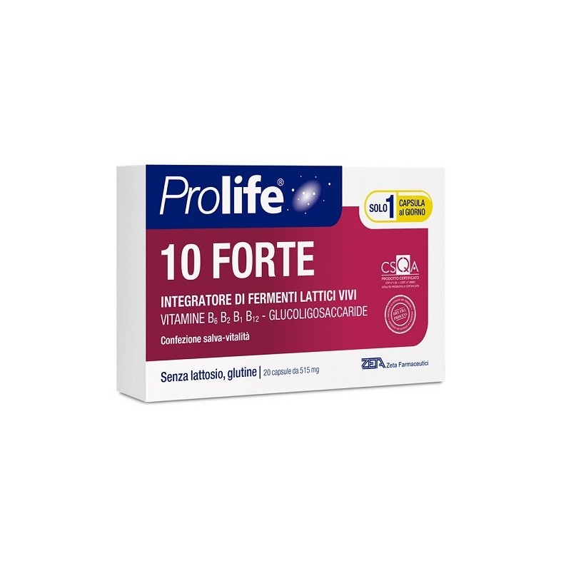 PROLIFE 10 FORTE 20 CAPSULE