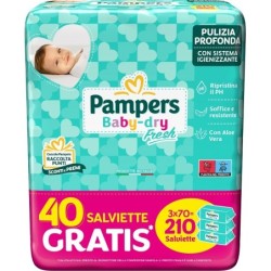BABY FRESH FORMULA ESCLUSIVA 210 PEZZI