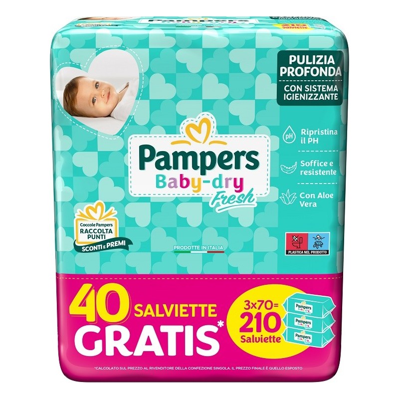 BABY FRESH FORMULA ESCLUSIVA 210 PEZZI