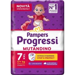 PAMPERS PROGRESSI MUTANDINO XXL 15 PEZZI