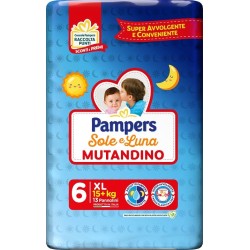 PAMPERS SOLE LUNA MUTANDINA XL 13 PEZZI
