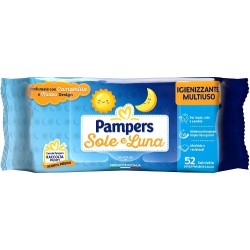PAMPERS WIPES SOLE & LUNA 30 BUSTE DA 52 SALVIETTINE