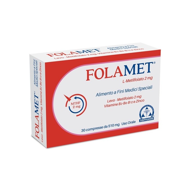 FOLAMET 30 COMPRESSE 500 MG