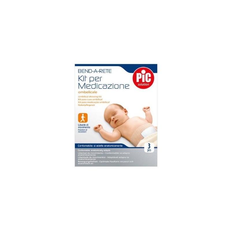 KIT MEDICAZIONE BENDA A RETE OMBELICALE