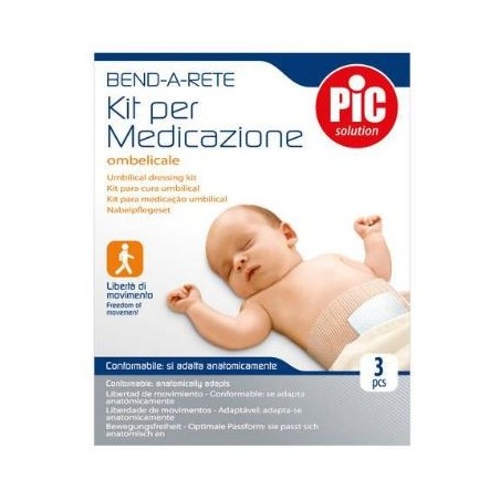 KIT MEDICAZIONE BENDA A RETE OMBELICALE