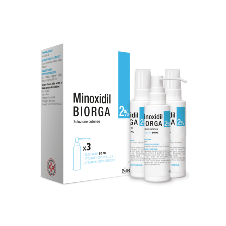 MINOXIDIL BIORGA*SOL CUT 3FL2%