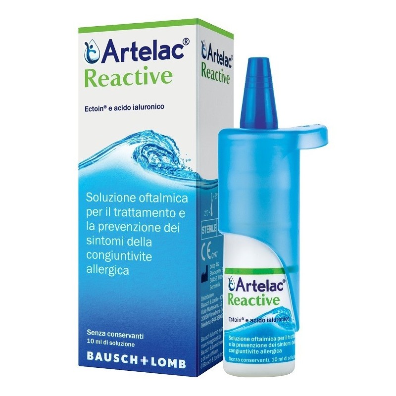 ARTELAC REACTIVE SOLUZIONE OFTALMICA MULTIDOSE FLACONE 10 ML