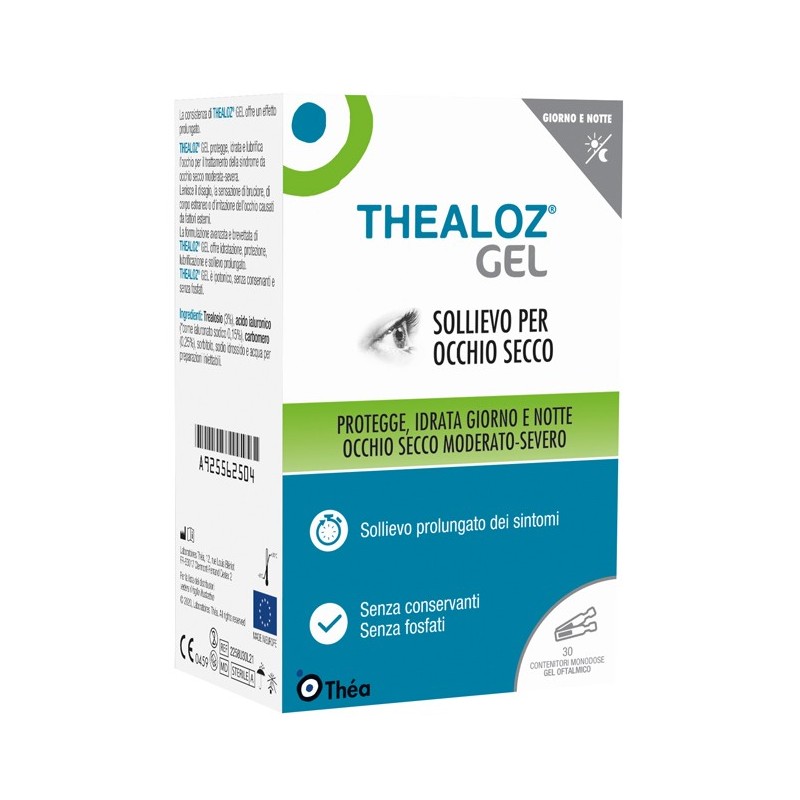 THEALOZ GEL OFTALMICO 30 CONTENITORI MONODOSE 0,4 G